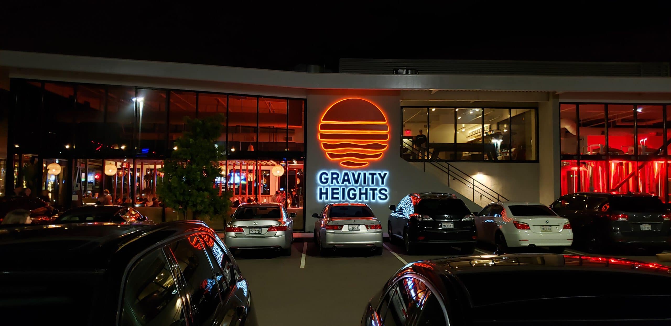 Gravity Heights Channel Letter Sign