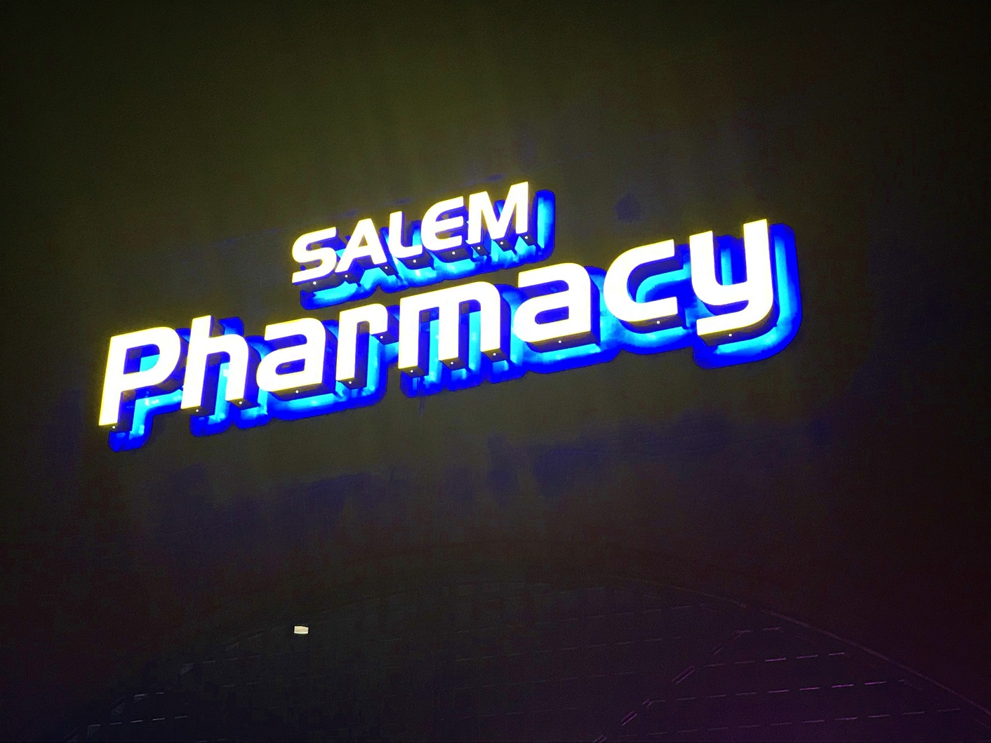 Salem Pharmacy Wholesale Channel Letter Sign