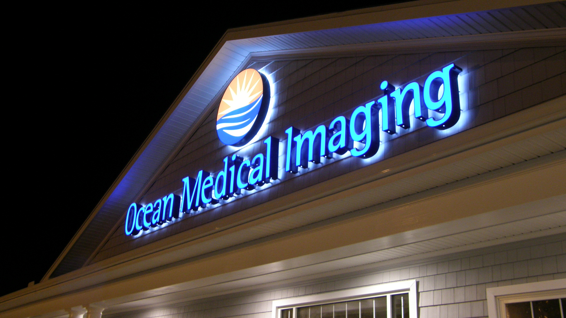 Ocean Medical Imaging Channel Letter Sign
