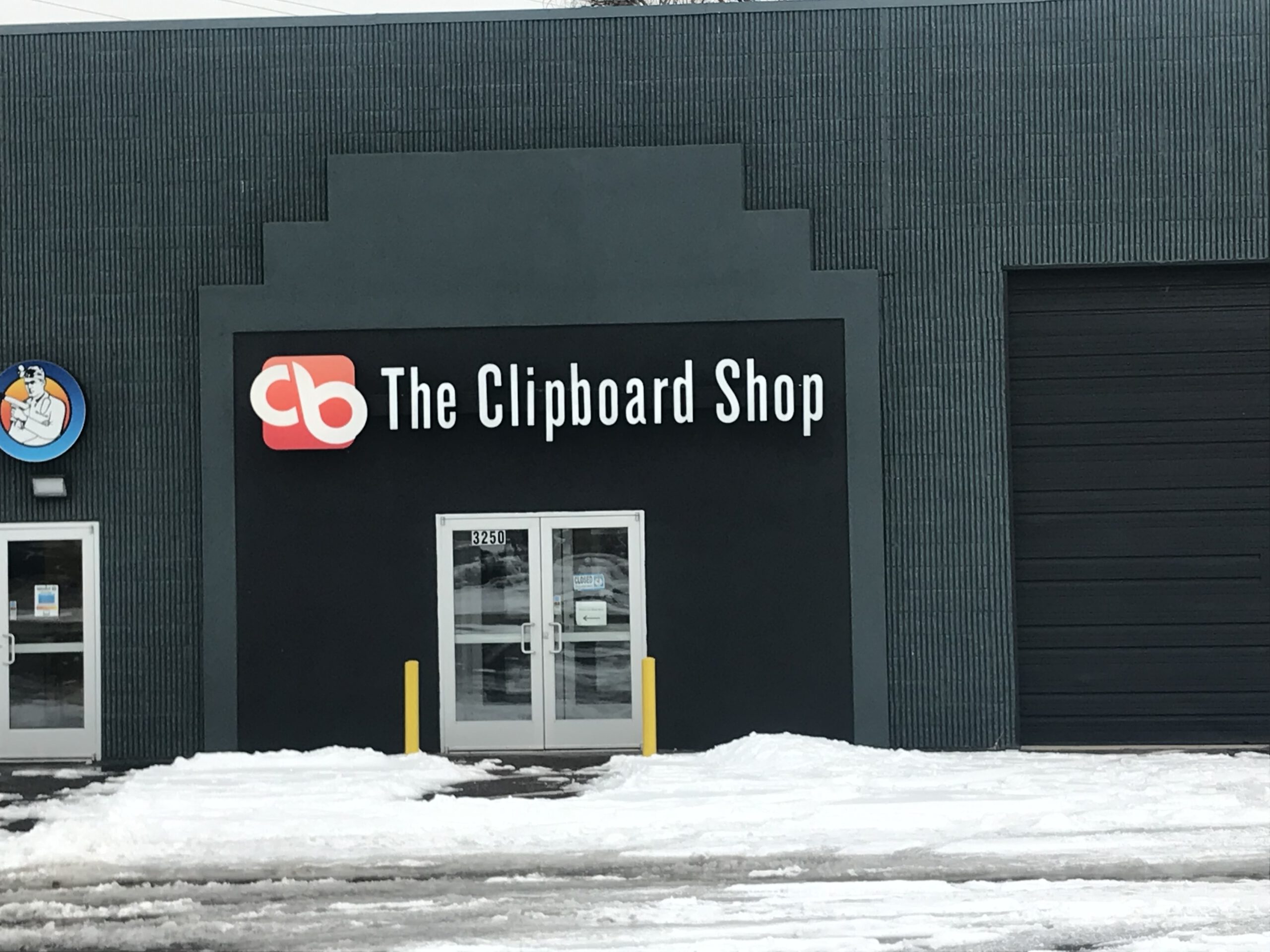 The Clipboard Shop Channel Letter Sign