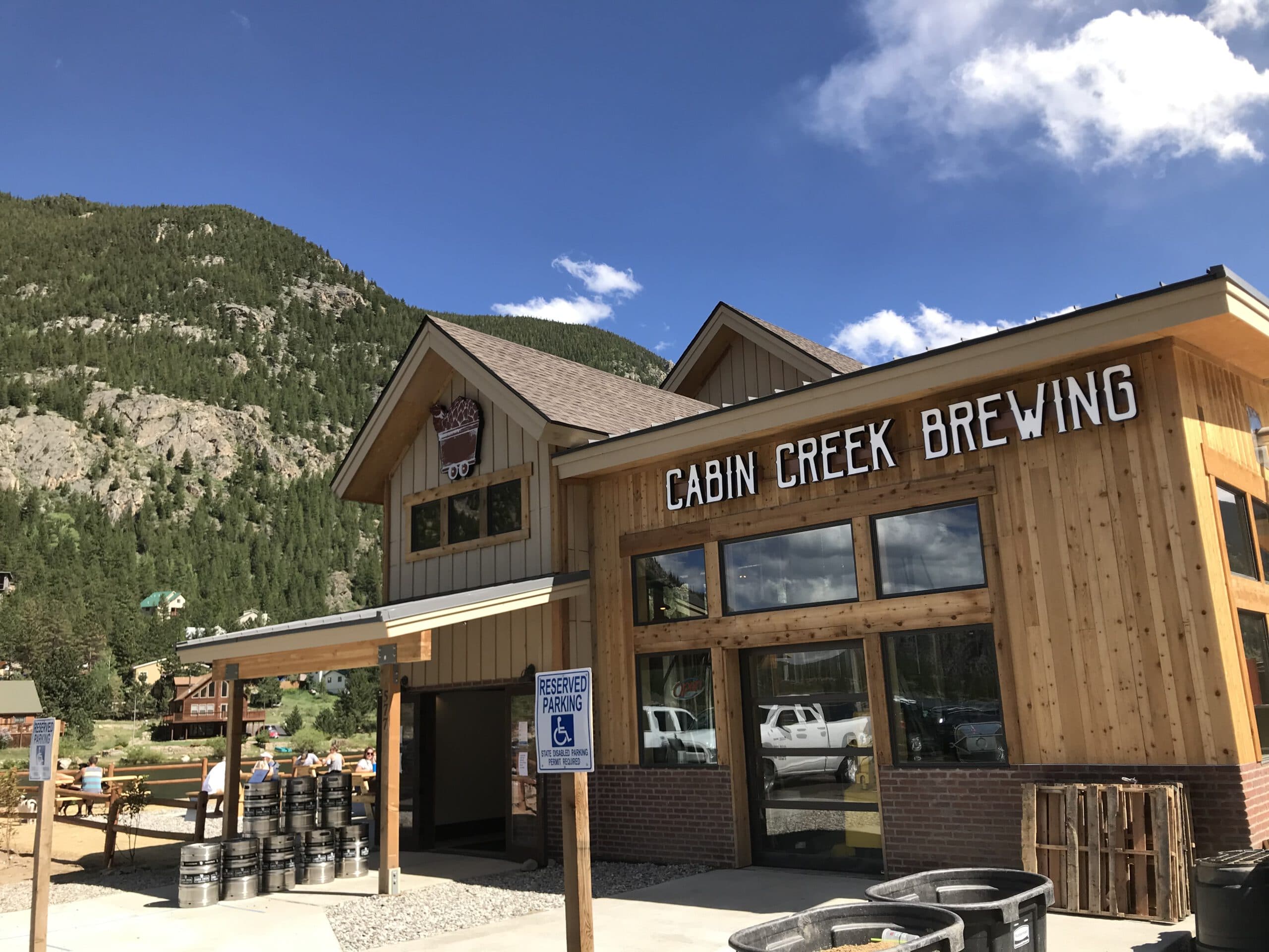 Cabin Creek Brewing Wholesale Channel Sign