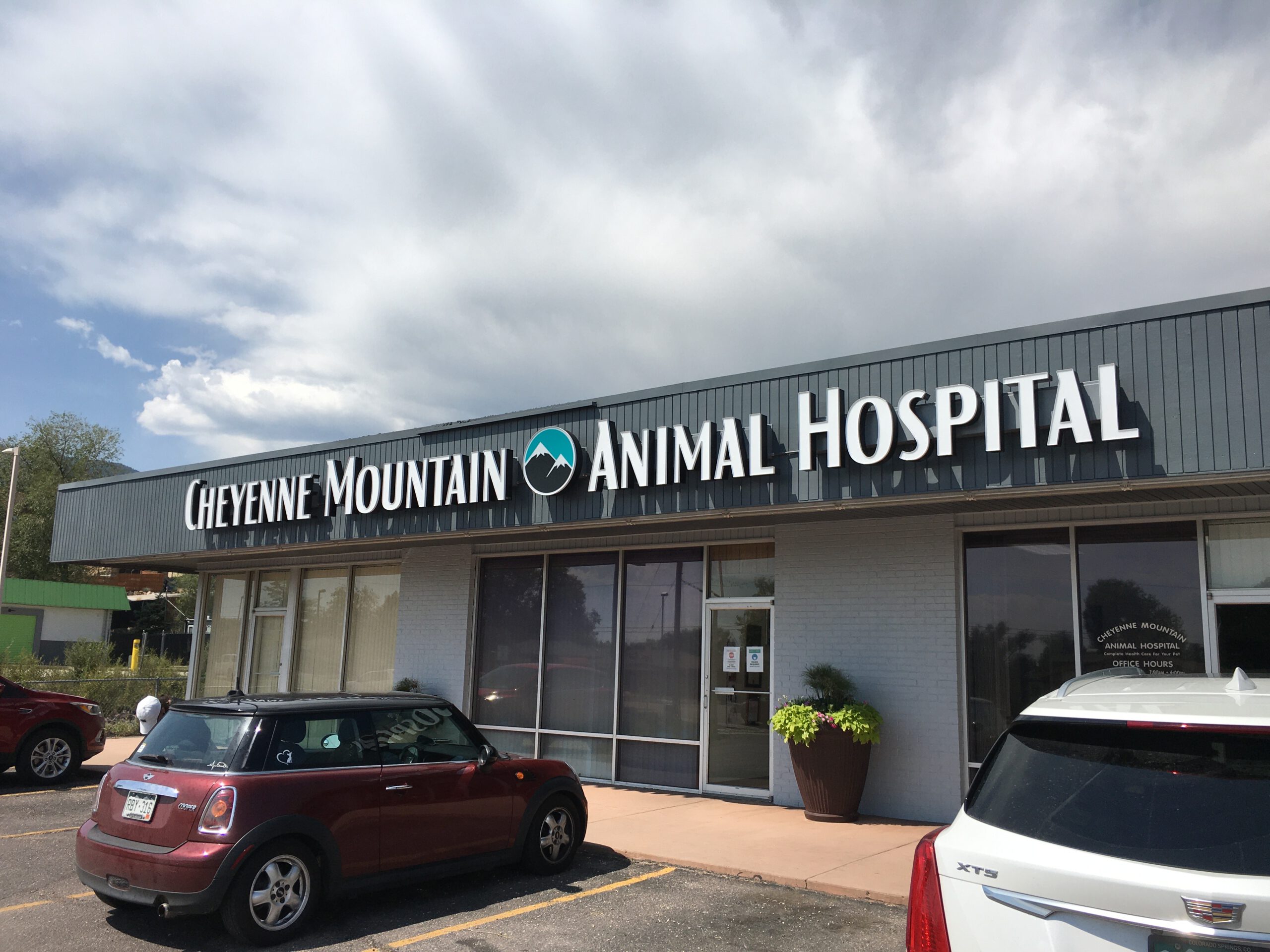 Cheyenne Mountain Animal Hospital Channel Letter Sign