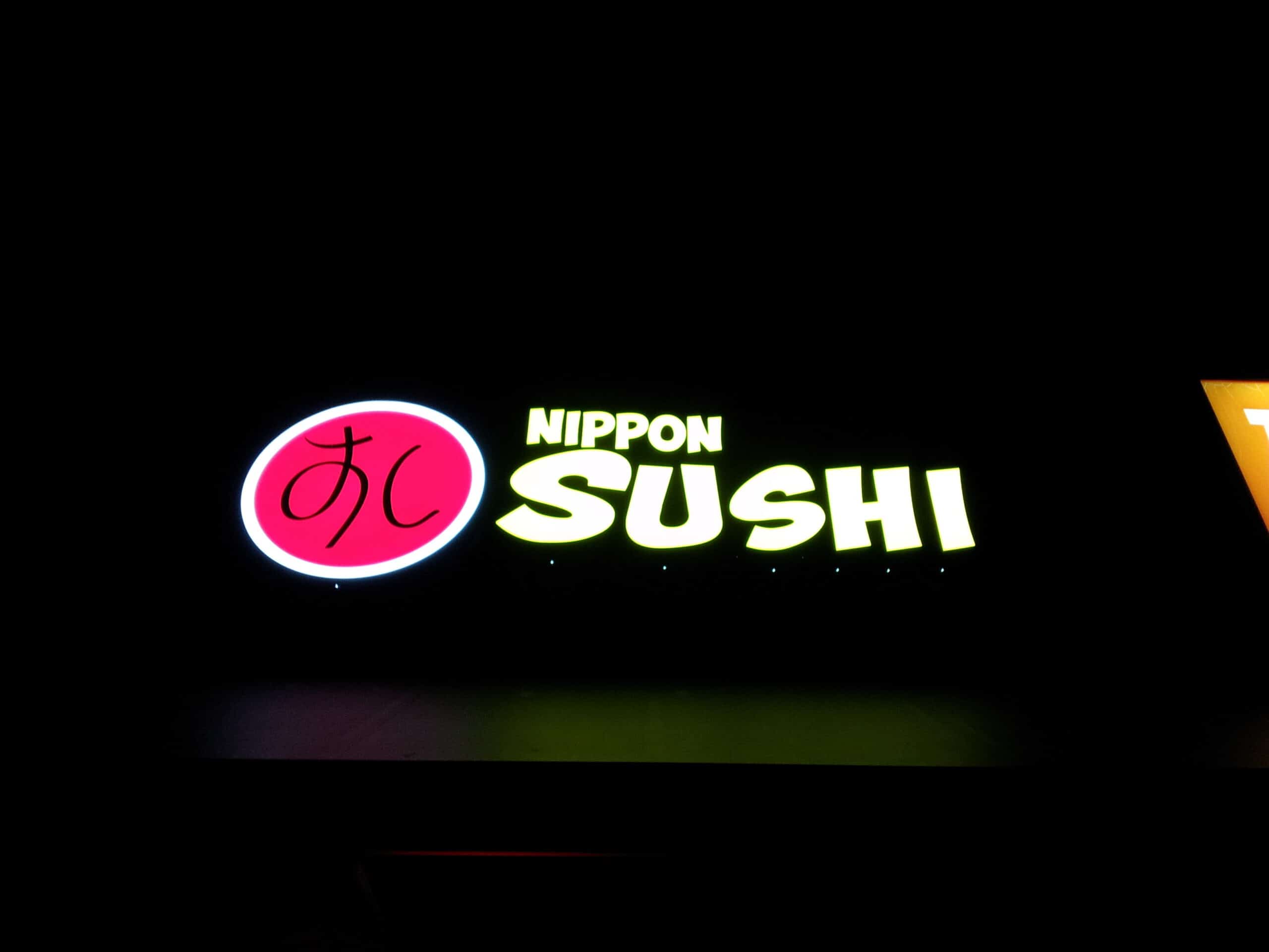 Nippon Sushi Channel Letter Sign