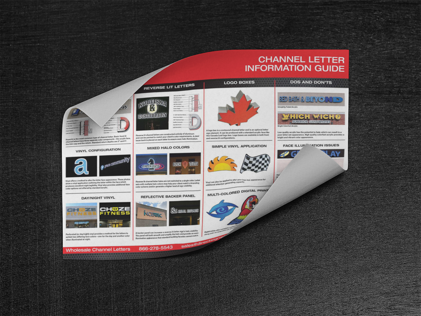 Direct Sign Wholesale Channel Letter Information Guide
