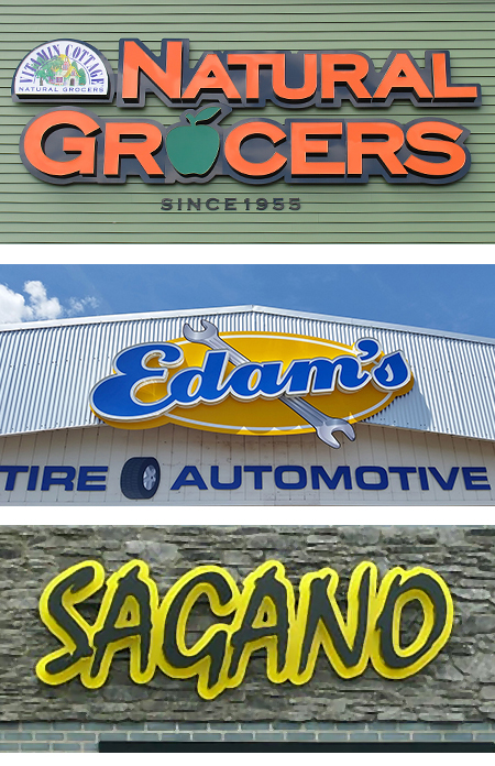 Backer panels are a versatile and unique way to add an elevated look to your channel letter signage.